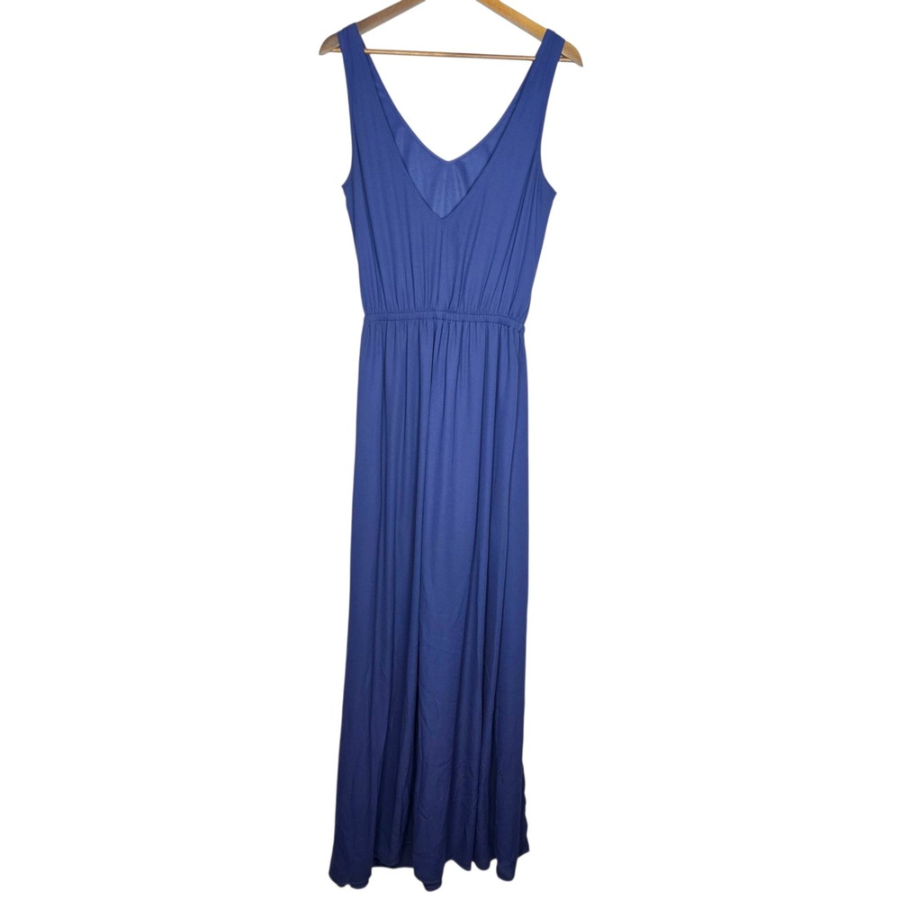 Show Me Your MuMu Large Kendall Maxi Dress Blue Navy